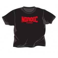Nordic Thunder "Red Logo" T-Shirt Black